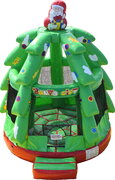 S91 - Christmas Tree Bounce House <p><strong><span style='color: #ff00ff;'>Watch Video Inside</span></strong></p>